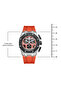 Men's Chronograph Red with Black Dial Watch - T25103-SSRRB - 5