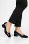 Black Wide Fit Women's Heeled Shoes