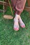 Edremit- Powder Laser Genuine Leather Sandals - 2