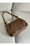 knot-detail strap medium size beige women's shoulder bag width 35 height 20 - 4