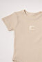 Organic Raporlu Interlock Short Sleeve Body Ay (Organic Be Nature) Beige - 3