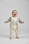 Two-Strap Hooded Cardigan 3-Piece Set (in the Sea) Beige - 6
