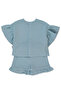 Muslin Shorts 2-Piece Set (Pillowy) Blue - 2