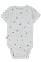 Ajurlu Short Sleeve Body Suit (Palm in the Sea) Blue - 2