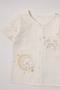 Muslin Pajama Set Without Booties 3-Piece (Pillowy) Mustard - 6