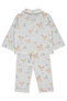 Interlock Pajama Set Without Booties 2-Piece (Sweet Pajamas/26) Ecru - 2