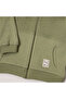 Selani̇k Hooded Cardigan 3-Piece Set (Surf) Green - 2