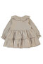 Woven Dress (Stylish) Beige - 2