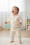 Two-Strap Cardigan 2-Piece Set (Lacy Girl) Beige - 4