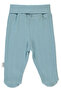 Open-Toed Pants with Flaps (Palm in the Sea) Petrol Green - 2