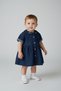Tencel Dress (Flower Girl) Dark Blue - 4