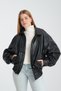Vintage Unisex Seasonal Oversize Balloon Sleeve Jacket - 4
