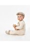Mc Baby Boy Bow Tie Striped Bow Tie 4-Piece Full Cotton Outfit - 4