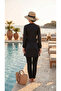Hijab Swimsuit Set with Skirt and Ruffled Bonnets as a Gift - 6