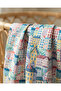 Colorful City Muslin Blanket