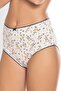 3512 Women's High Waist Bato Panties 4-Pack Patterned L - 2