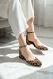 Happy Leopard (3 cm Heels) Pointed Toe Heeled Shoes - 2