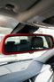 Red Color Rearview Mirror Protective Frame - Car Interior Decorative Silicone Mirror Case - 5