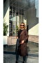 Women's Long Belted 4-Button Trench Coat – Water-Repellent Fabric - 4