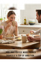 Ceramic Mug 4 pcs set - 2 tone Beige - 7