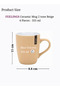 Ceramic Mug 4 pcs set - 2 tone Beige - 3