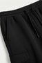 Children's Cotton Trousers with Side Pockets and Elastic Cuffs - 3