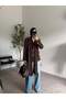 Coffee Shawl Blazer Jacket - 5