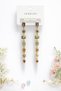 Long Earrings with Colored Stones. 100% Stainless – Does Not Tarnish” - 2