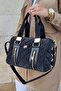 justpolo women's cylinder model hand and shoulder bag
