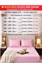 Ranforce 100% Cotton Elastic Sheet Set with Powdered Cotton Pillowcase - 3