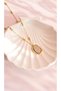 Flower Steel Necklace – Flower Elegant Design Necklace - Steel Necklace with Ball Chain - 5