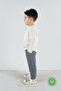 Boy's Long Sleeve Muslin Top and Bottom 2-Piece Set 2-8 Years - 2