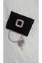 Black Evening Dress Bag Black Night Bag Stone-Embellished Evening Dress Buckled Bag
