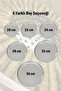 24cm Stainless Steel Oval Perforated Model Tray Wrap Fountain Mat Pita Pizza Kitchen Tray - 6