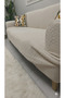 Bohemian Sofa Cover Bohem Fabric Chekyat Cover Sofa Cover Set 3-3-1-1 4 Pieces with Flexible Elastic