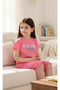 Baby - Kids % Cotton Short Sleeve Capri Girl Pajama Set Never Stop Pink - 2