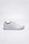15306-7 White Unisex Comfortable Memory Sole Sneakers Shoes - 3