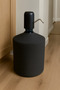 Jute Straw Look Bottle Cover Stylish and Natural Water Dispenser Cover Anthracite