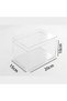 Storage Box with Transparent Lid (Transparent 3 Pieces) - 4