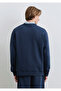 Logo Navy Blue Sweatshirt 0S10467-70497 - 4