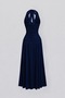 Kendall - Halter Neck Draped Maxi Dress - 2
