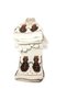 Children's Fleece-Lined Knitwear Beanie Scarf Gloves Set of 3 - Thick Knitted Winter Gift Model - 2