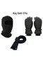 3-Piece Winter Set Motorcycle Snow Ski Gloves Balaclava Scarf |   S/M -L -Xl Cold Windproof Unisex - 7