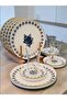 18 Piece Modern Regaria Cake and Tea Time Set - 2
