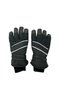 Women's Reflective Waterproof Snow Ski Gloves |   Winter Gloves with Fleece Inside and Wrist Cuffs