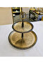 2-Layer Stainless Steel Presentation Plate 22/15 cm Antique - 3