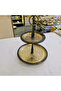 2-Layer Stainless Steel Presentation Plate 22/15 cm Antique