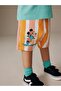 Green/Orange Mickey Mouse T-Shirt and Shorts Set - 2