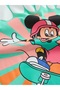 Green/Orange Mickey Mouse T-Shirt and Shorts Set - 8