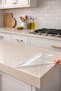 Transparent Protective Foil Self-Adhesive Furniture, Table, Kitchen Cabinet Covering, Shower Cabin Bathroom - 6